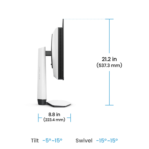 BenQ EX271QZ. Bildschirmdiagonale: 68,6 cm (27"), Display-Auflösung: 2560 x 1440 Pixel, HD-Typ: Quad HD, Bildschirmtechnol