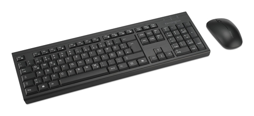 KENSINGTON KM270 EQ WIRELESS KE MOUSE SET (RECHARGEABLE) - GERMA