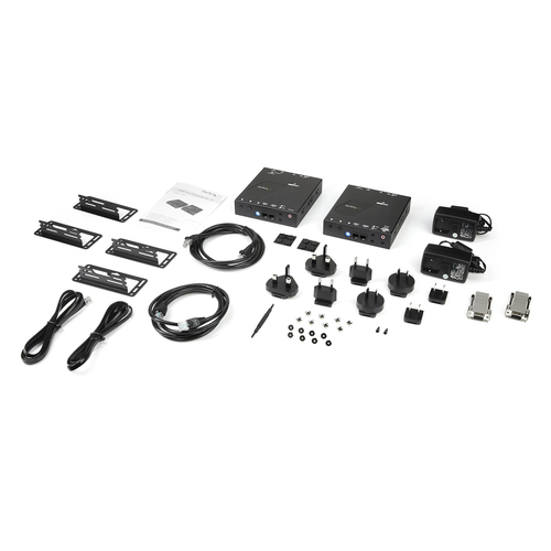 StarTech.com Video Extender Transmitter/Receiver - Wired - TAA Compliant - 1 Input Device - 1 Output Device - 100 m Range 