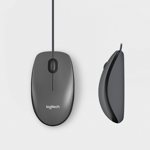 LOGITECH MOUSE M100 - BLACK - EMEA