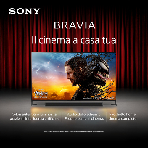 Sony K-55XR8M2. Dimensioni diagonale schermo: 139,7 cm (55""), Risoluzione del display: 3840 x 2160 Pixel, Tipologia HD: 4