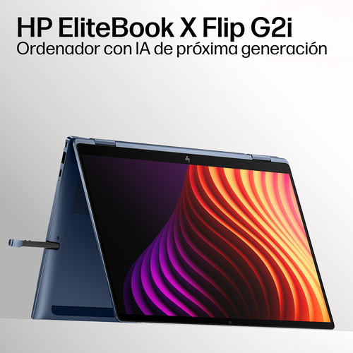 HP EliteBook X Flip G2i 35.6 cm (14") Touchscreen Convertible Copilot+ PC 2 in 1 Notebook - 5G - WUXGA - Intel Core Ultra 