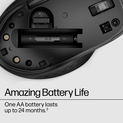 HP 430 Multi-Device Wireless Mouse. Form factor: Ambidextrous. Movement detection technology: Optical, Device interface: R