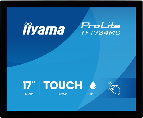 iiyama ProLite TF1734MC-B8X 17 Zoll Klasse Open-Frame-LED-Touchscreen-Monitor - 5:4 Format - 5 ms Reaktionszeit - 43,2 cm 