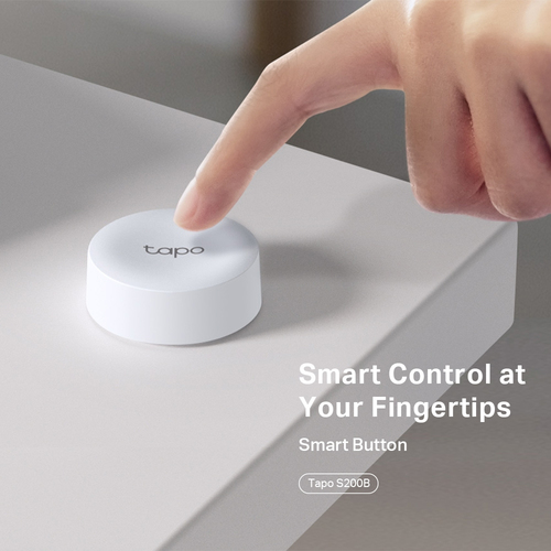 TP-Link Tapo Smart Button. Connectivity technology: Wireless, Product colour: White, Mounting type: Wall. Power source: Ba