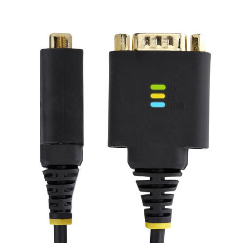StarTech.com 30.48 cm Serial/USB Data Transfer Cable - 1 - Cable for Desktop PC, Notebook, Peripheral Device, Monitor, Sen