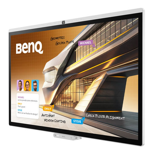 BenQ Board CP7505 1905 mm 4K UHD LCD Collaboration Display - ARM - 16 GB - Projiziert kapazitiv - Touchscreen - 16:9 Seite