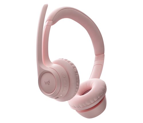 Logitech Zone Kabellos Kopfbügel, Auf den Ohren Stereo Headset - Rose - Binaural - Ohraufliegend - 50 Hz bis 20 kHz Freque