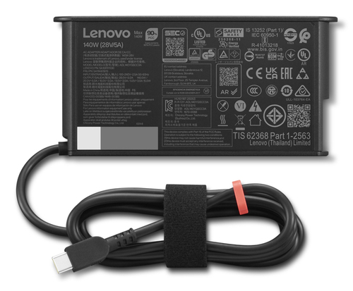Lenovo 4X21U28823. Zweck: PC, Netzteiltyp: Drinnen, Eingangsspannung: 100 - 240 V. Produktfarbe: Schwarz. Zertifizierung: 
