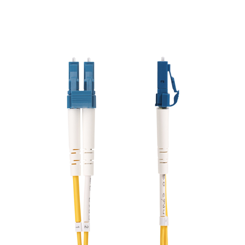 StarTech.com 10m (32.8ft) LC to SC (UPC) OS2 Single Mode Duplex Fiber Optic Cable, 9/125, 100G, Low Insertion Loss, LSZH F