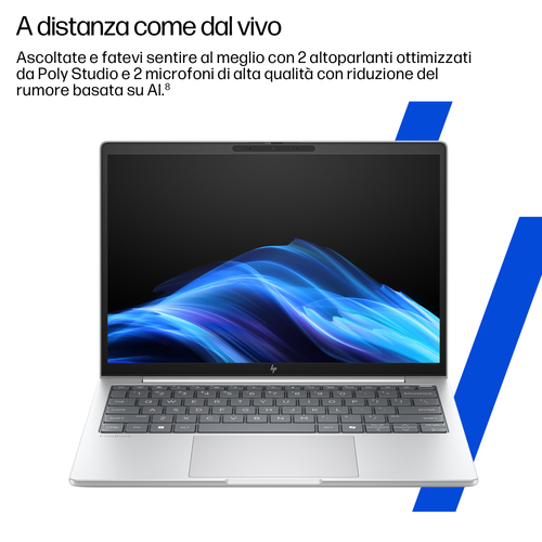 HP EliteBook 8 G1i 14 inch Notebook AI PC Wolf Pro Security Edition. Tipo di prodotto: Computer portatile, Fattore di form