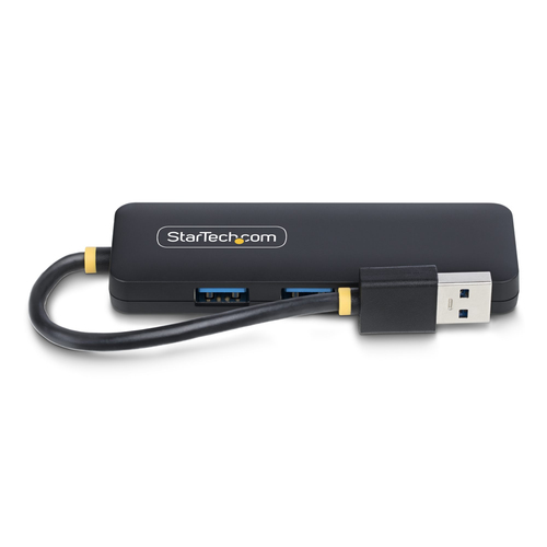 StarTech.com StarTech.com 4-Port USB-A Hub, 5Gbps, Bus Powered, Small Travel Mini USB Hub, Multi-Port USB 3.0 Splitter, Po