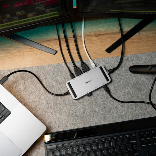 Targus Mini Dock USB4 Docking Station - 4K - 3840 x 2160 - 2 x HDMI Ports - HDMI