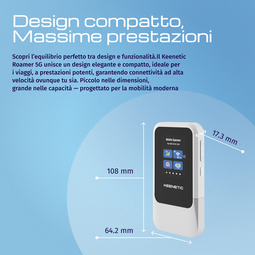 Radio Modem Keenetic Roamer 5G