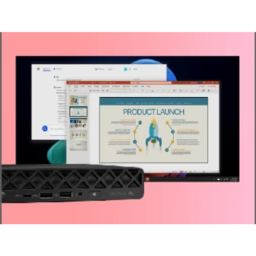 HP EliteDesk 8 G1a Desktop AI Computer - AMD Ryzen AI 7 350 - 32 GB - 1 TB SSD - Mini PC - Jack Black - AMD Chip - Windows