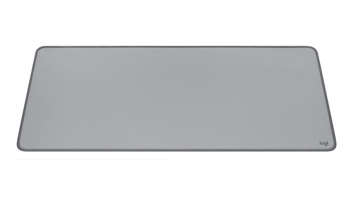 Logitech Studio Series Mauspad - 300 mm x 700 mm - Mitte Gray - Naturkautschuk, Nylon, Polyester - Rutschfest, ausfransfes