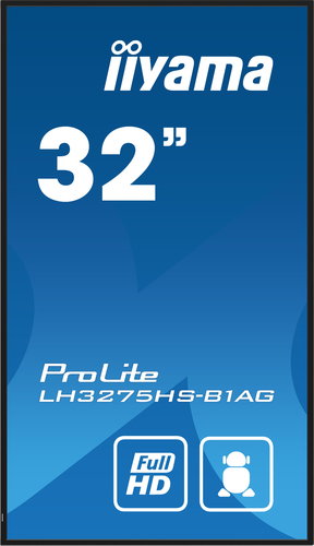 iiyama ProLite LH3275HS-B1AG 812,80 mm LCD Digital-Signage-Display - 24 Stunden/7 Tage Betrieb - IPS-Technologie (In-Plane
