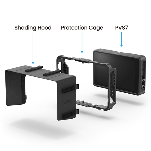 BenQ PVS7. Display diagonal: 17.8 cm (7"), Display resolution: 1920 x 1200 pixels, Display technology: IPS. Product colour