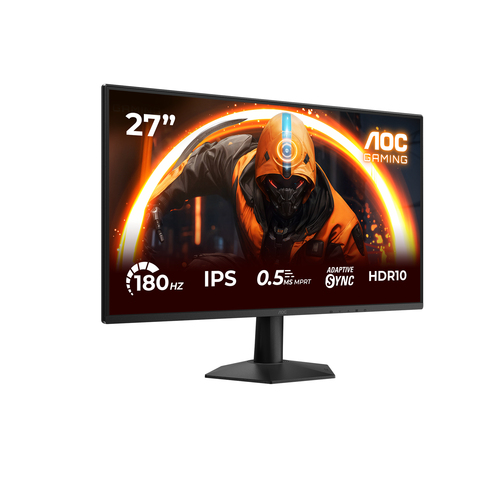 AOC 27G50F. Display diagonal: 68.6 cm (27"), Display resolution: 1920 x 1080 pixels, HD type: Full HD, Display technology: