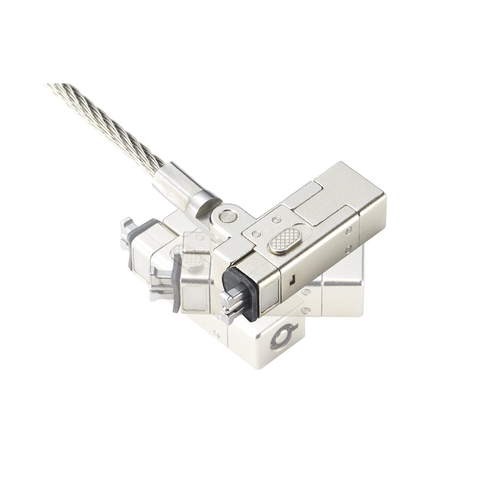 Kensington Slim NanoSaver 2.0 Cable Lock For Notebook - 180 cm (70.87"") Cable - Patented T-bar/Key Lock - Plastic, Nylon,