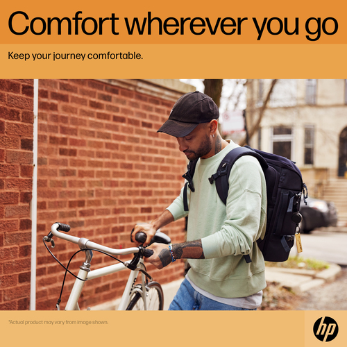 HP Travel 25 Liter 15.6 Iron Grey Laptop Backpack. Case type: Backpack, Maximum screen size: 39.6 cm (15.6"). Weight: 860 g