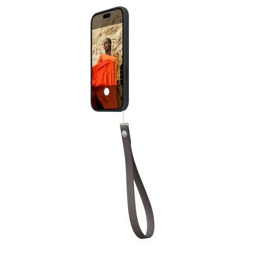 Apple Wrist Strap – Taupe. Product type: Wristlet strap, Product colour: Taupe, Material: Polyethylene terephthalate (PET)