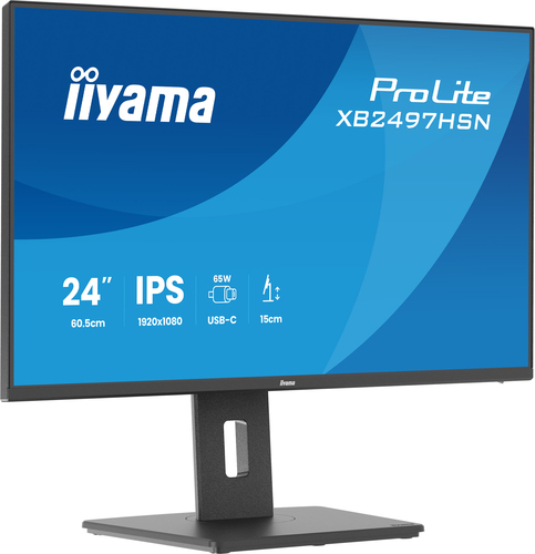 24IN IPS 4-SIDE SLIM BEZEL 1920X1080 USB-C DOCK (LAN/65W PD