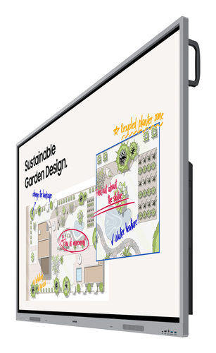 Samsung WE65FX. Display diagonal: 165.1 cm (65"), Display brightness: 350 cd/m², Display resolution: 3840 x 2160 pixels. I