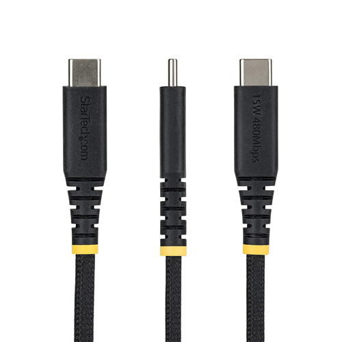 StarTech.com 1 m USB-C/USB-A Data Transfer Cable - 1 - Cable for Workstation, Wall Charger, Power Bank - First End: 1 x US