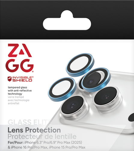 ZAGG Camera Lens Protector - Blue