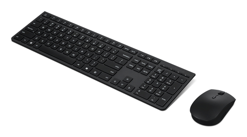 Lenovo Professional Tastatur & Maus - Deutsch - Tastatur, Kabellos, Bluetooth/RF 2,40 GHz USB Typ-A, Schere - Maus, Optisc