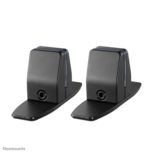 Neomounts NS-CLMPSTANDBLACK Desk clamp set (2 pcs) - max 8 kg. Product colour: Black, Housing material: Aluminium, Maximum