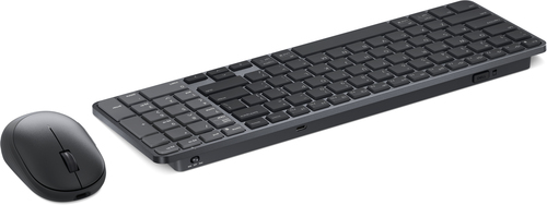 Dell Pro 7 KM746 Keyboard & Mouse - US International - USB Type A Scissors Wireless Bluetooth/RF 6.0 2.40 GHz Keyboard - U