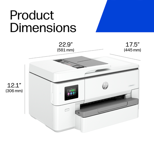 HP OfficeJet Pro 9720 Color Printer. Print technology: Thermal inkjet, Printing: Colour printing, Maximum resolution: 4800