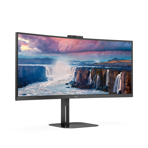 AOC V5 CU34V5CW. Display diagonal: 86.4 cm (34"), Display resolution: 3440 x 1440 pixels, HD type: Wide Quad HD, Display t