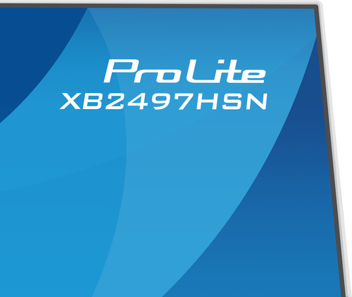 iiyama ProLite XB2497HSN-W1 24 Zoll Klasse Full HD LED-Monitor - 16:9 Format - Matt-weiß - 60,5 cm (23,8 Zoll) Viewable - 