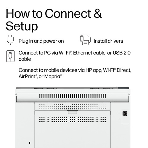 HP LaserJet M248dw Multifunction Black and white Printer. Print technology: Laser, Printing: Mono printing, Maximum resolu