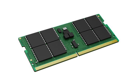Kingston Technology ValueRAM . Component for: Laptop, Internal memory: 32 GB, Memory layout (modules x size): 1 x 32 GB, I