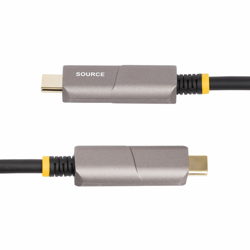 StarTech.com 146B-USBC-HDMI4K-AOC. Kabellänge: 15,2 m, Anschluss 1: USB Typ-C, Anschluss 2: HDMI Typ A (Standard). Konform
