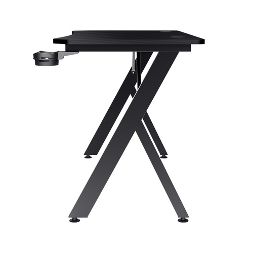 Trust GXT 700 Omnius. Typ: Gerade, Table top shape: Rechteckige Form, Frame material: Metall. Breite: 1200 mm, Tiefe: 600 