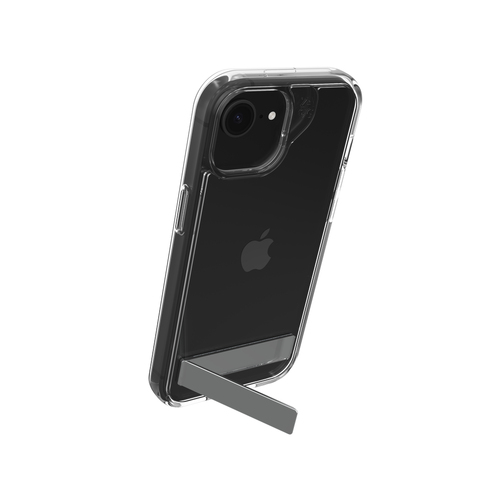 ZAGG Crystal Palace Kickstand. Etui-Typ: Cover, Markenkompatibilität: Apple, Kompatibilität: iPhone 17e/16e/15/14/13, Maxi