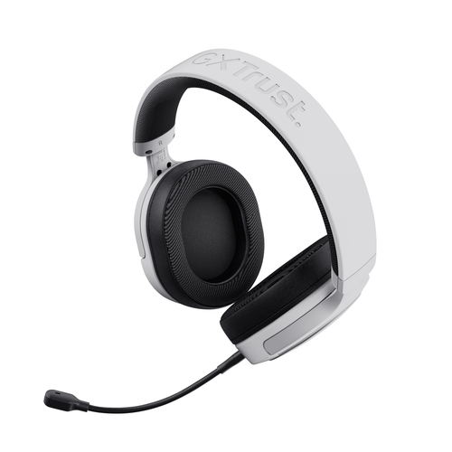 Trust Forta GXT 498 Kabel Über das Ohr, Kopfbügel, Auf den Ohren Stereo Gaming Headset - Weiß - Binaural - Ohrumschließend