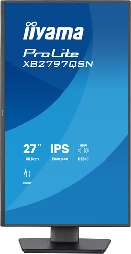 iiyama XB2797HSN-B1 27 Zoll Klasse Full HD LCD-Monitor - 16:9 Format - 68,6 cm (27 Zoll) Viewable - 1920 x 1080 Pixel Bild