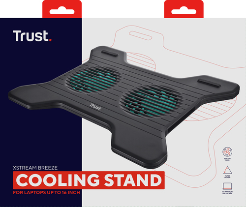 Trust 17805 Cooling Stand - 2 Fan(s)