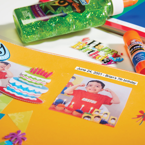 Etiquette polyvalente Dymo S0720780 - 6 mm Largeur x 7 m Longueur - Transfert thermique - Noir, Blanc - Plastique