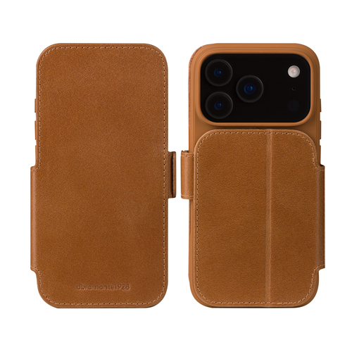 dbramante1928 ApS Copenhagen Carrying Case (Wallet) Apple iPhone 17 Pro Max Smartphone - Tan - Impact Resistant, RFID Resi