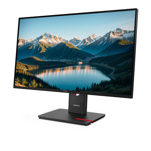 Lenovo ThinkVision T27Q-40 27" Class WQHD LED Monitor - 16:9 - Eclipse Black - 68.6 cm (27") Viewable - In-plane Switching