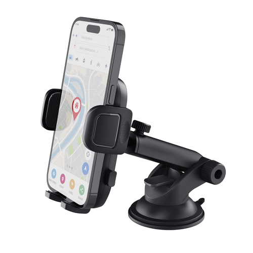 Trust Runo Smartphone, Car Mobiltelefonhalterung - 115 mm x 80 mm x 60 mm x - Acrylnitril-Butadien-Styrol (ABS), Plastik -
