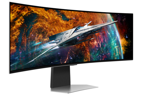 Samsung Odyssey OLED G9 S49CG954SU 49 Zoll Class Dual Quad HD (DQHD) Gekrümmter Bildschirm Smart-Gaming-OLED-Monitor - 32: