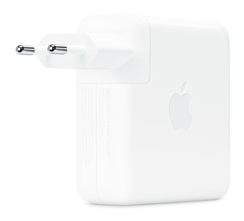 Apple 96W USB-C Power Adapter. Charger type: Indoor, Power source type: AC, Charger compatibility: Universal, USB Type-C p